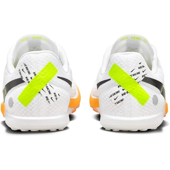 Nike Mens Zoom Rival XC Track Spikes Cleats DX7999-100 White Orange Size 11.5 - Picture 5 of 8